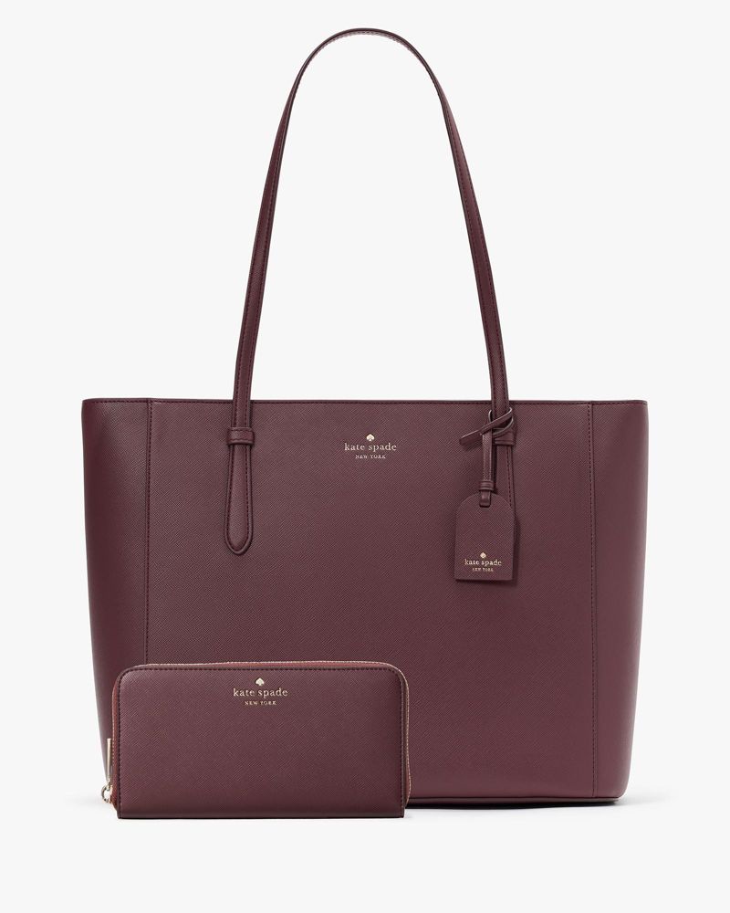 Kate spade burgundy purse new arrivals