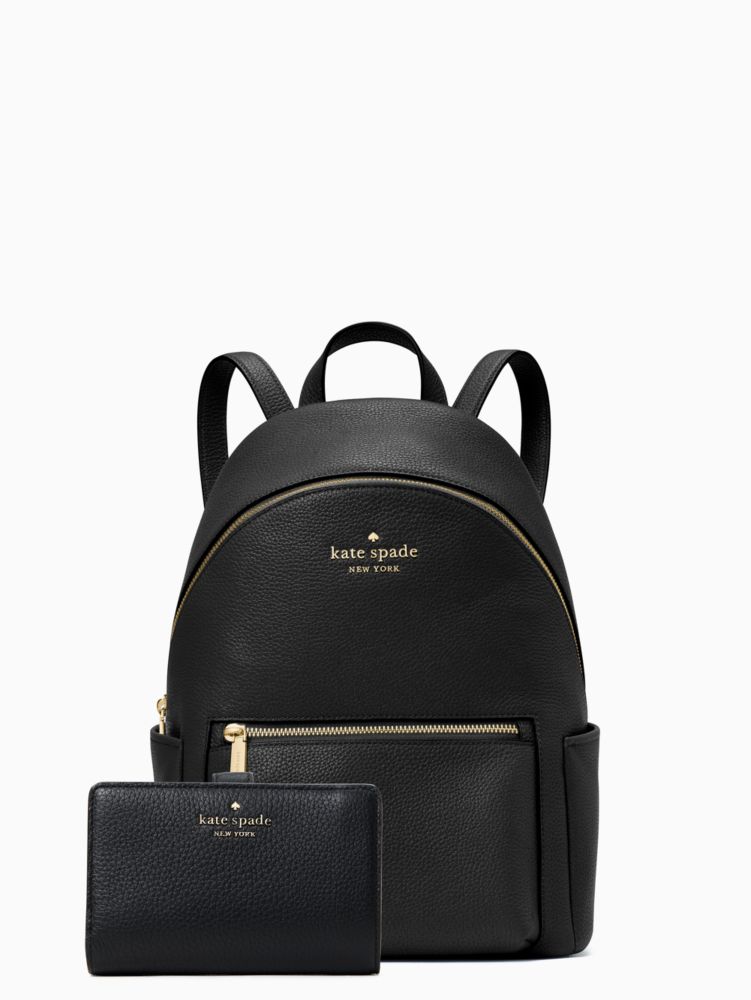 Kate spade backpack clearance gray