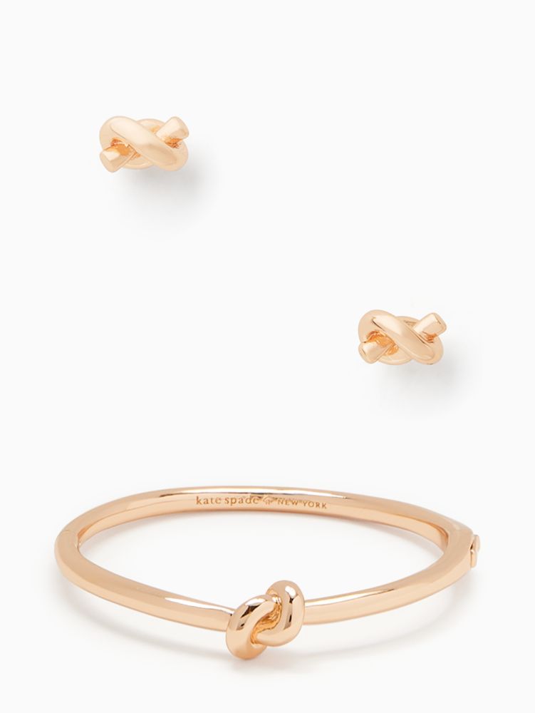 Kate spade knot bangle sale