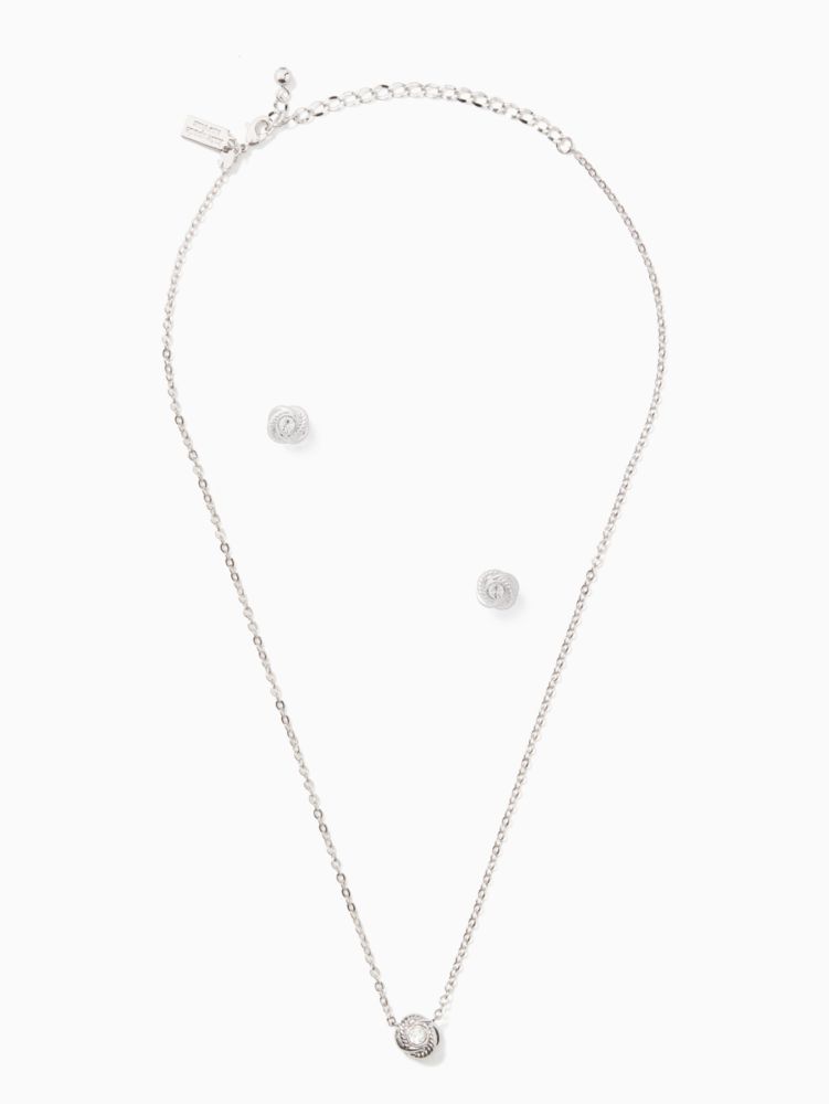 Kate spade infinity deals necklace