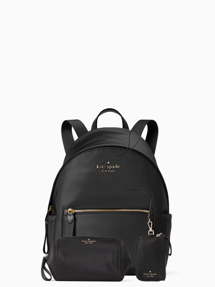 Kate Spade,chelsea medium backpack bundle trio ,