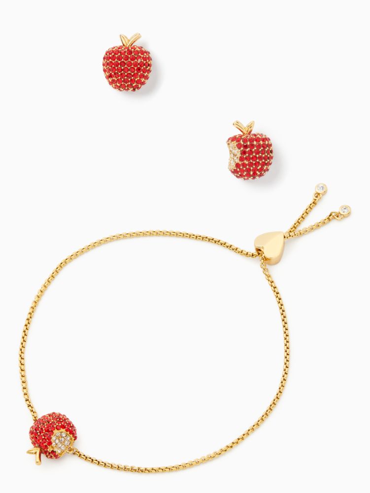 Kate Spade,Apple Of My Eye Bracelet Bundle,
