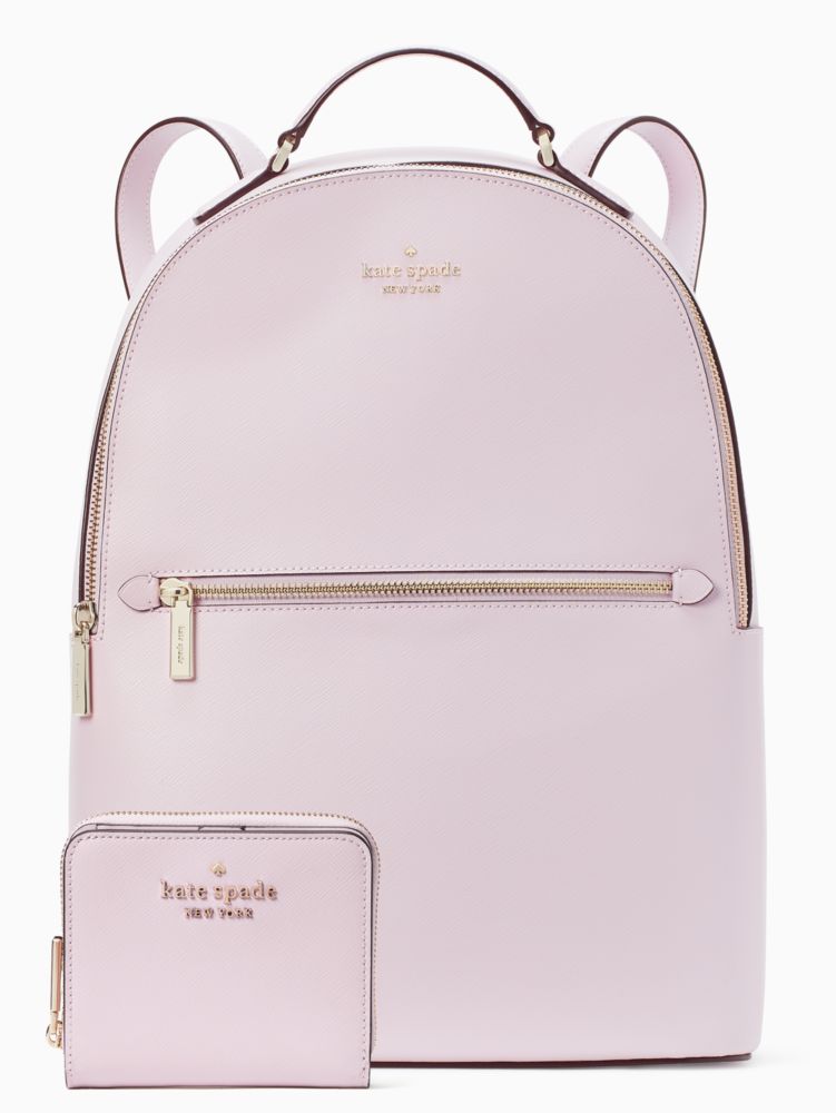 Kate spade best sale large leather backpack