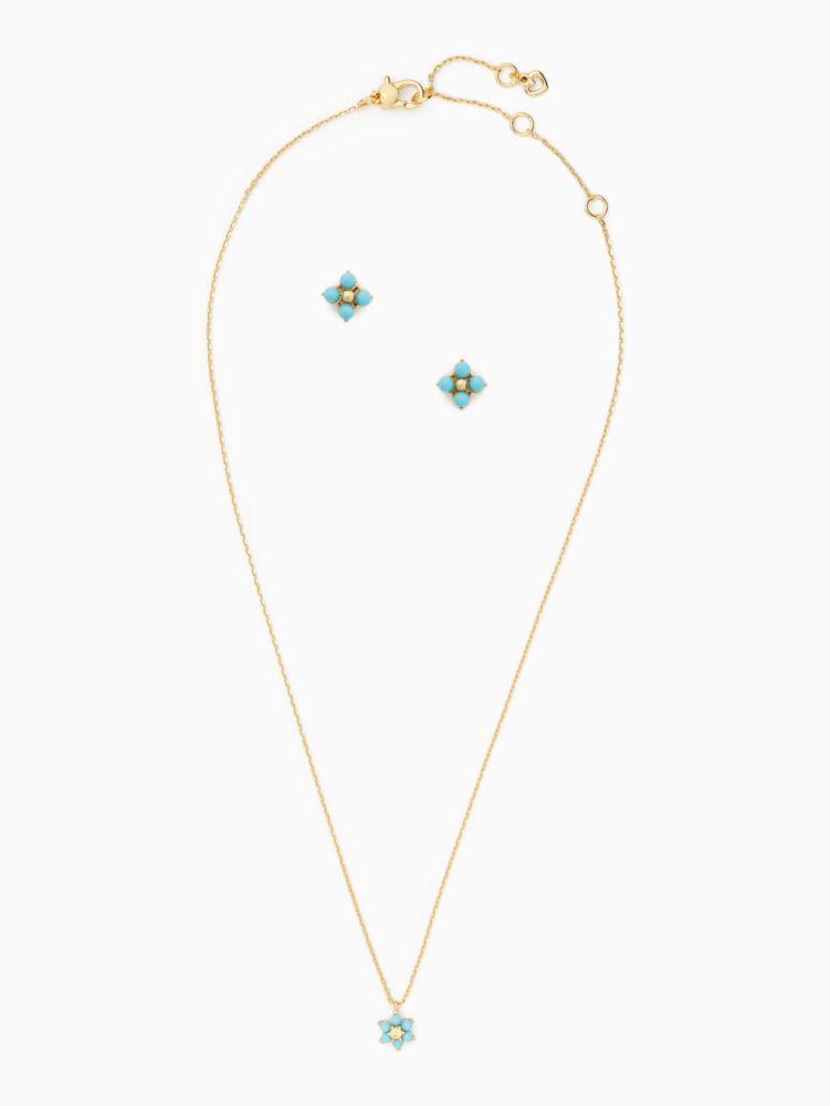 Kate Spade,Miosotis Mini Pendant Bundle,