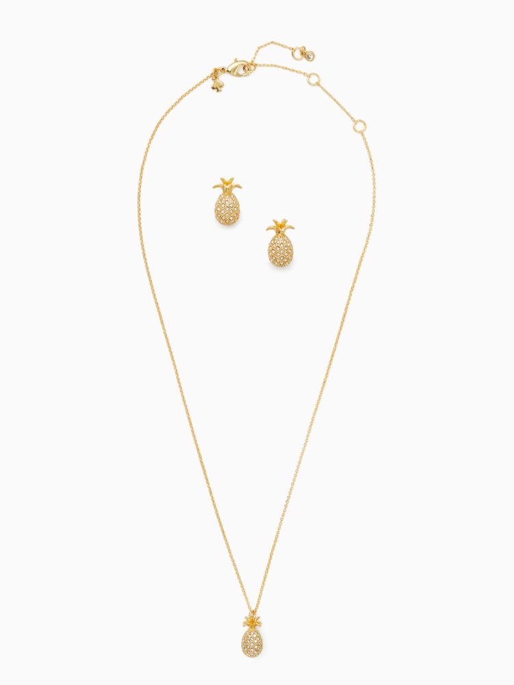 Kate spade store pineapple necklace