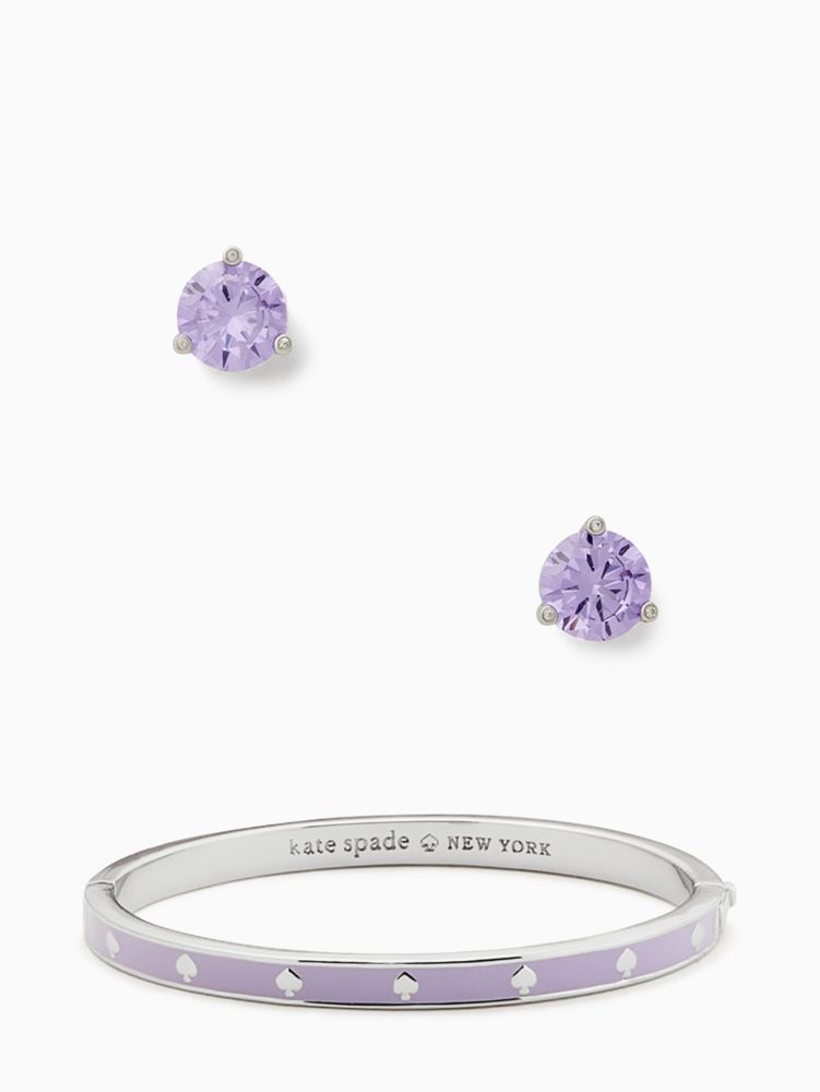Kate Spade,Spot the Spade Bangle Bundle,