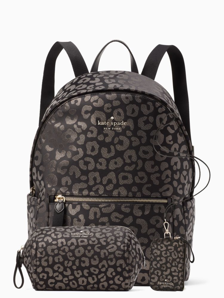 Kate spade store leopard print backpack